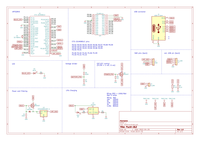 Puchi-BLE schematic