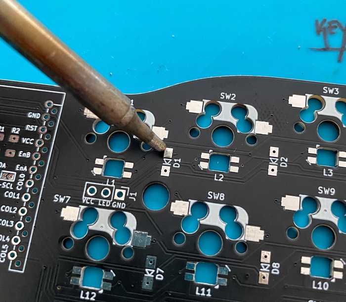 SMD diode orientation